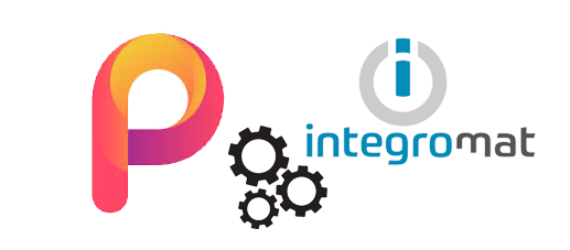 לוגו של מערכת powrlink ולוגו של integoromat במדריך וידאו על אוטמציה
